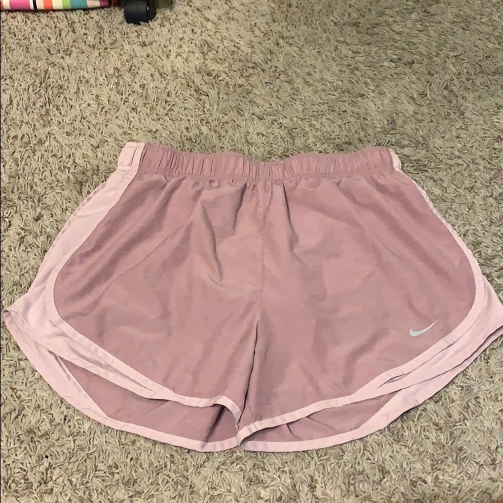 Pink Nike shorts